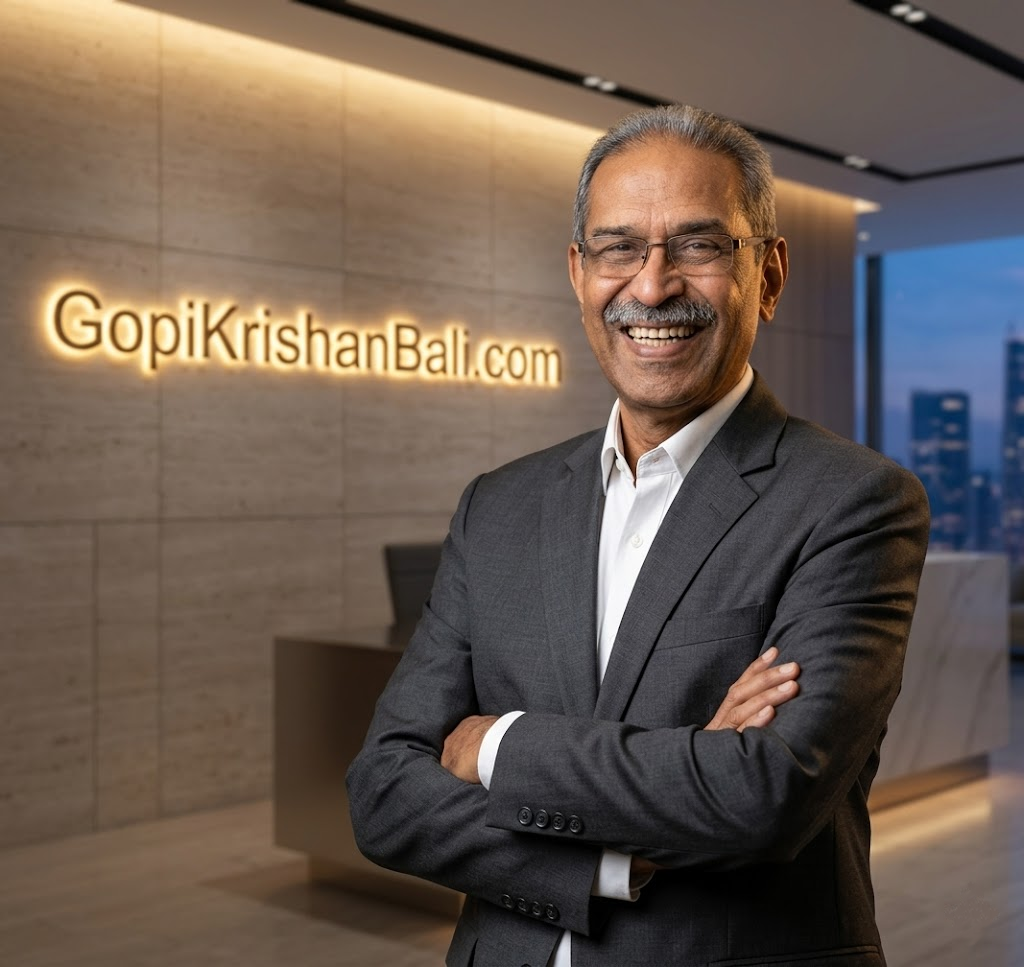 The Gopi Krishan Bali - Profile as 100xGuru and 100x Happiness Catalyst